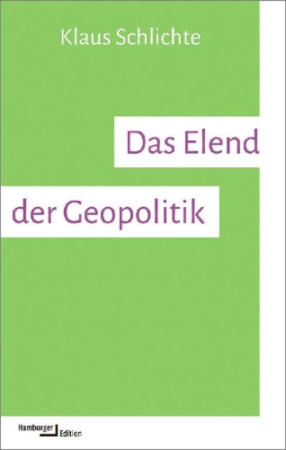 Buchcover und Innenansicht für das Buch: Das Elend der Geopolitik