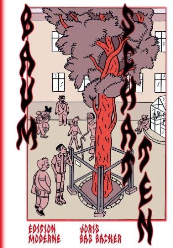 Buchcover und Innenansicht für das Buch: Baumschatten