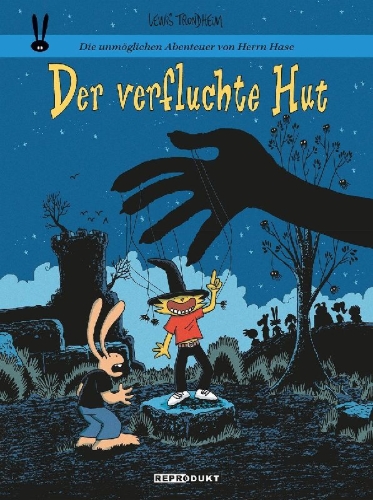 Buchcover und Innenansicht für das Buch: Die unmöglichen Abenteuer von Herrn Hase 19