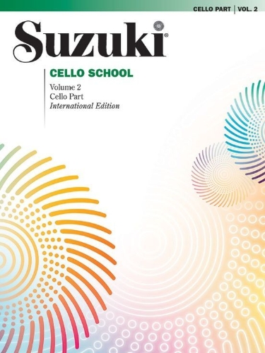 Buchcover und Innenansicht für das Buch: Suzuki Cello School Cello 2