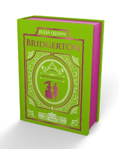 Buchcover und Innenansicht für das Buch: The Duke and I and The Viscount Who Loved Me: Bridgerton Collector's Edition