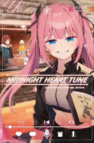 Buchcover und Innenansicht für das Buch: Midnight Heart Tune: Das Mädchen hinter der Stimme 05