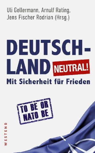 Buchcover und Innenansicht für das Buch: Deutschland neutral!