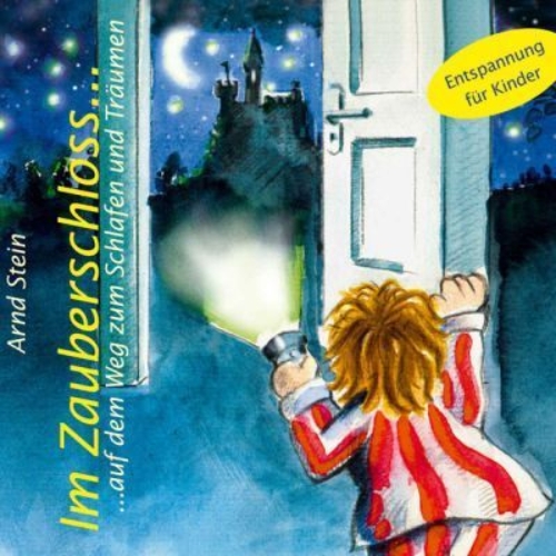 Buchcover und Innenansicht für das Buch: Im Zauberschloß... auf dem Weg zum Schlafen und Träumen. CD