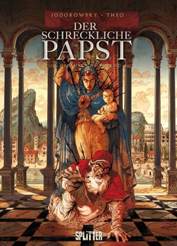 Buchcover und Innenansicht für das Buch: Le Pape terrible