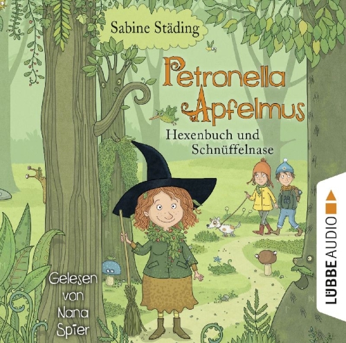Buchcover und Innenansicht für das Buch: Petronella Apfelmus 05 -  Hexenbuch und Schnüffelnase