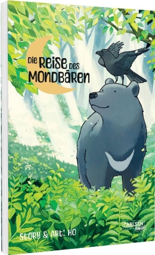 Buchcover und Innenansicht für das Buch: KUMA TO KARASU