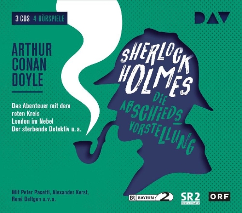 Buchcover und Innenansicht für das Buch: Sherlock Holmes 5 - Die Abschiedsvorstellung