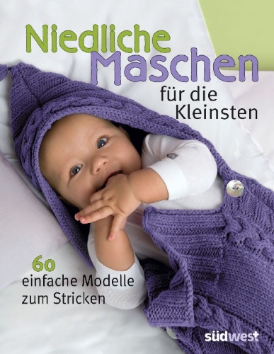 Buchcover und Innenansicht für das Buch: Niedliche Maschen für die Kleinsten