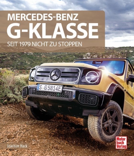 Buchcover und Innenansicht für das Buch: Mercedes-Benz G-Klasse