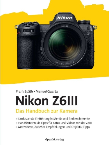 Buchcover und Innenansicht für das Buch: Nikon Z6III