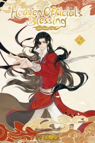 Buchcover und Innenansicht für das Buch: Heaven Official's Blessing Animation Manhua 04