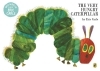 Buchcover und Innenansicht für das Buch: The Very Hungry Caterpillar. Book & CD