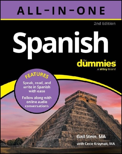 Buchcover und Innenansicht für das Buch: Spanish All-In-One For Dummies