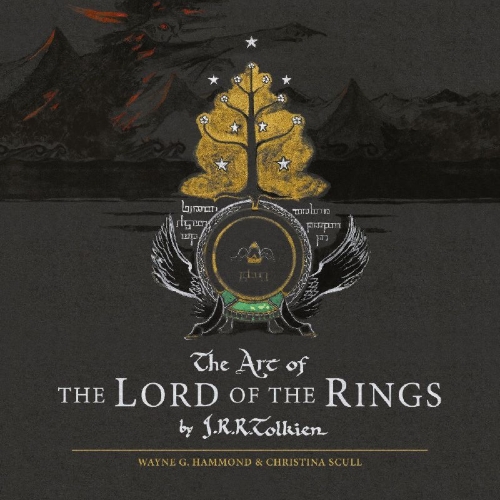 Buchcover und Innenansicht für das Buch: The Art of the Lord of the Rings