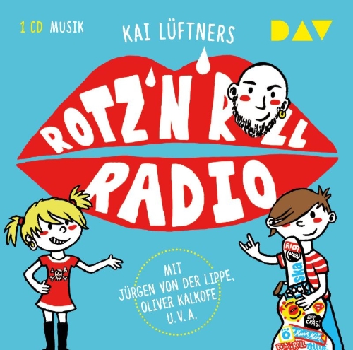 Buchcover und Innenansicht für das Buch: Rotz 'n' Roll Radio