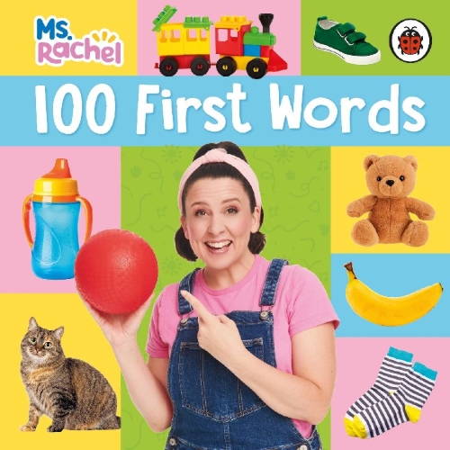 Buchcover und Innenansicht für das Buch: Ms Rachel: 100 First Words