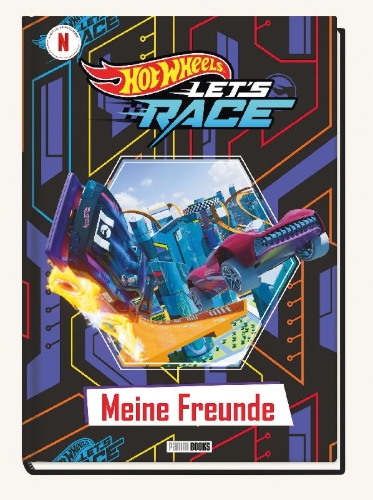 Buchcover und Innenansicht für das Buch: Hot Wheels(TM) Let's Race: Meine Freunde