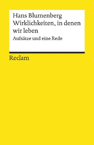 Buchcover und Innenansicht für das Buch: Wirklichkeiten, in denen wir leben