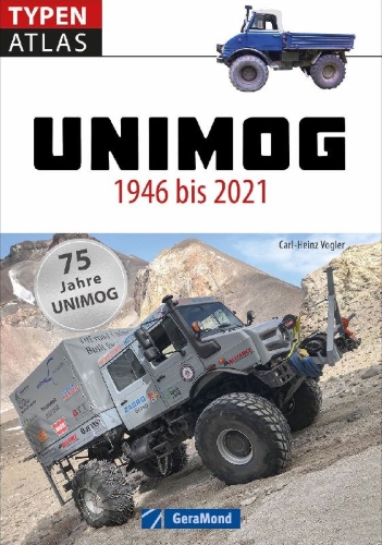 Buchcover und Innenansicht für das Buch: Typenatlas Unimog