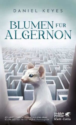 Buchcover und Innenansicht für das Buch: Flowers for Algernon