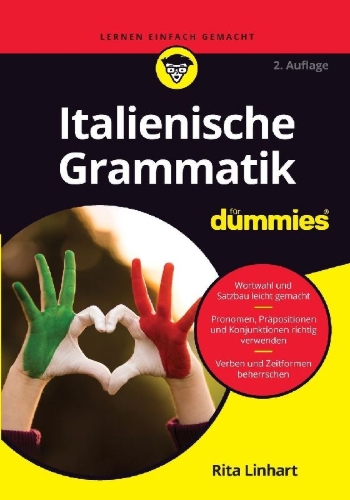 Buchcover und Innenansicht für das Buch: Italienische Grammatik für Dummies