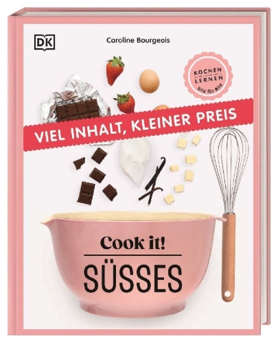Buchcover und Innenansicht für das Buch: Cook it! Süßes