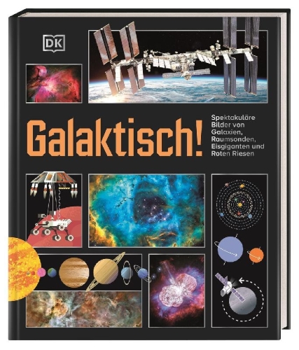 Buchcover und Innenansicht für das Buch: Galaktisch!