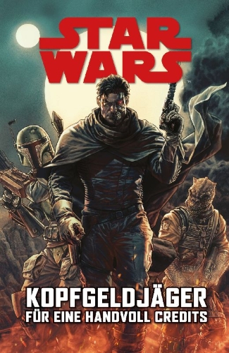 Buchcover und Innenansicht für das Buch: Star Wars: Bounty Hunter 1-5