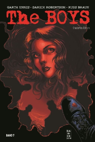 Buchcover und Innenansicht für das Buch: The Boys: Dear Becky #1-#8; The Art of the Boys