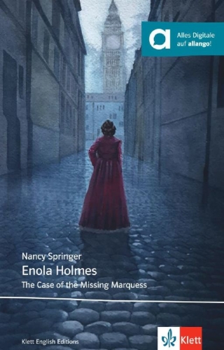 Buchcover und Innenansicht für das Buch: Enola Holmes