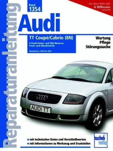 Buchcover und Innenansicht für das Buch: Audi TT Coupé/Cabrio (8N)