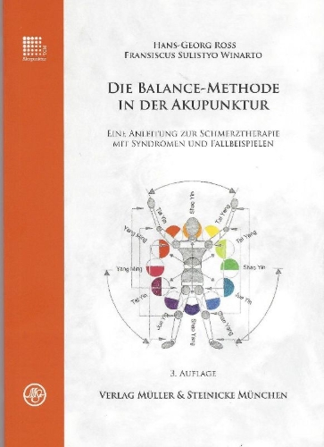Buchcover und Innenansicht für das Buch: Die Balance-Methode in der Akupunktur