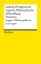 Buchcover und Innenansicht für das Buch: Logisch-Philosophische Abhandlung. Tractatus Logico-Philosophicus