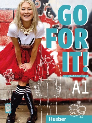Buchcover und Innenansicht für das Buch: Go for it! Kursbuch + Arbeitsbuch mit Audios und Videos online