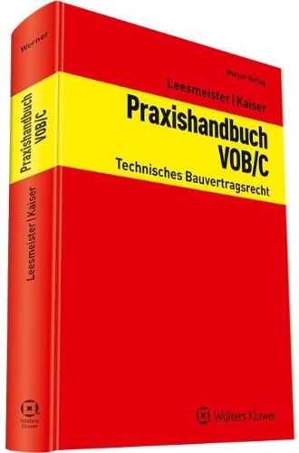 Buchcover und Innenansicht für das Buch: Praxishandbuch VOB / C