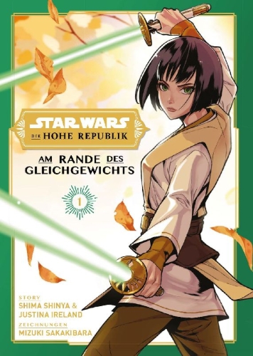 Buchcover und Innenansicht für das Buch: Star Wars: Die Hohe Republik - Am Rande des Gleichgewichts (Manga) 01