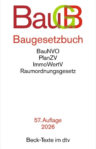 Buchcover und Innenansicht für das Buch: Baugesetzbuch. BauGB