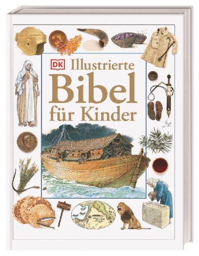 Buchcover und Innenansicht für das Buch: The Children's Illustrated Bible