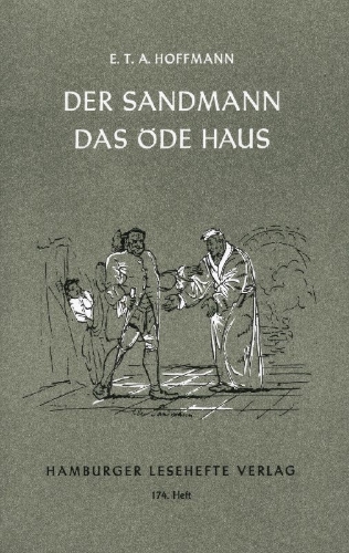Buchcover und Innenansicht für das Buch: Der Sandmann. Das öde Haus