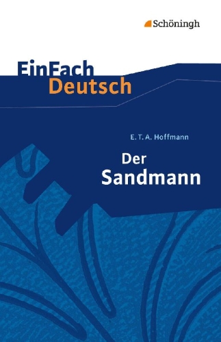 Buchcover und Innenansicht für das Buch: Der Sandmann. EinFach Deutsch Textausgaben