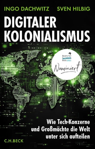 Buchcover und Innenansicht für das Buch: Digitaler Kolonialismus