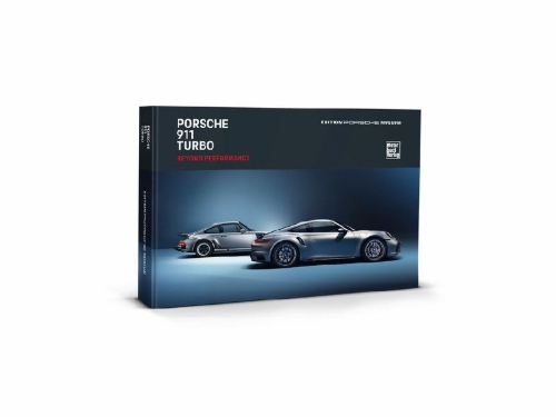 Buchcover und Innenansicht für das Buch: Porsche 911 Turbo - Beyond Performance