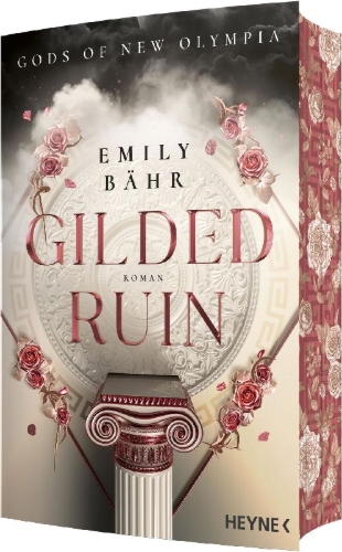Buchcover und Innenansicht für das Buch: Gilded Ruin - Gods of New Olympia
