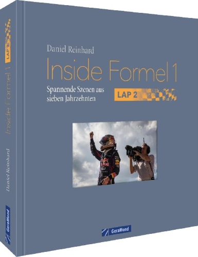 Buchcover und Innenansicht für das Buch: Inside Formel 1: Lap 2