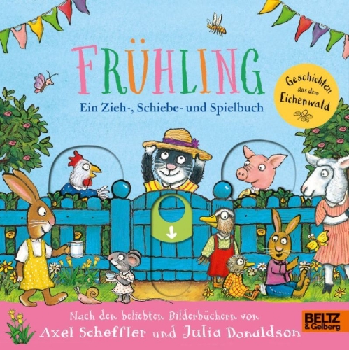 Buchcover und Innenansicht für das Buch: Tales from the Acorn Wood. Spring.