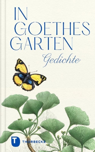Buchcover und Innenansicht für das Buch: In Goethes Garten
