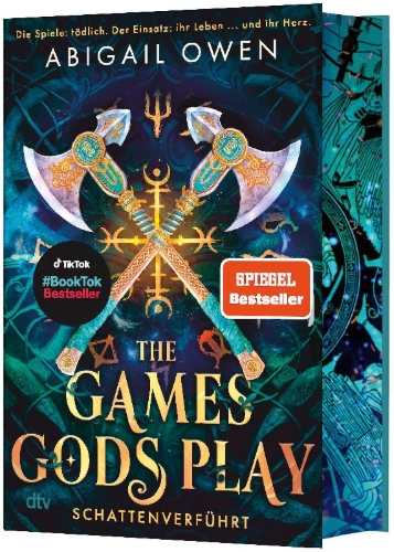 Buchcover und Innenansicht für das Buch: The Games Gods Play (The Crucible #1)