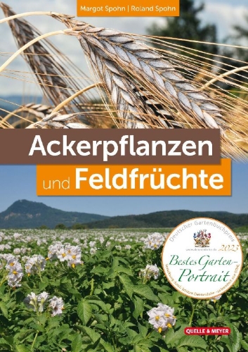 Buchcover und Innenansicht für das Buch: Ackerpflanzen und Feldfrüchte