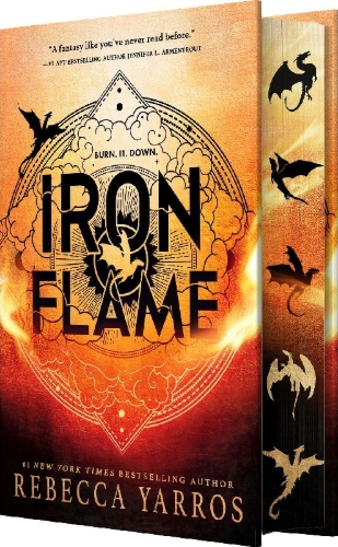 Buchcover und Innenansicht für das Buch: Iron Flame (Wing and Claw Collection)